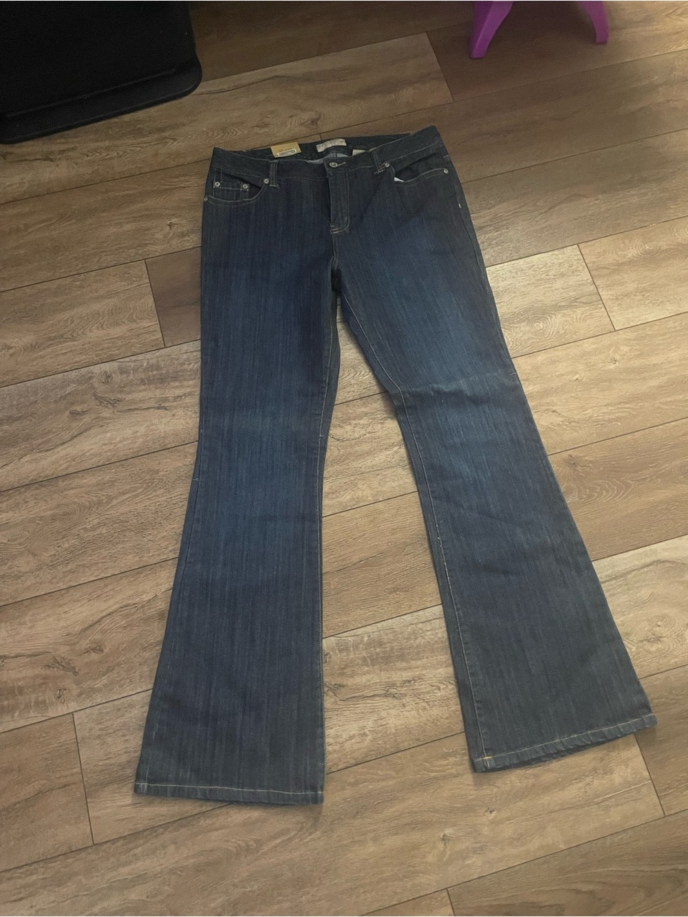 Women's Dark Indigo Bootcut Jeans